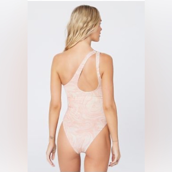 L*Space Shimmer All Swirled Up Phoebe One Piece Swimsuit - Picture 3 of 5